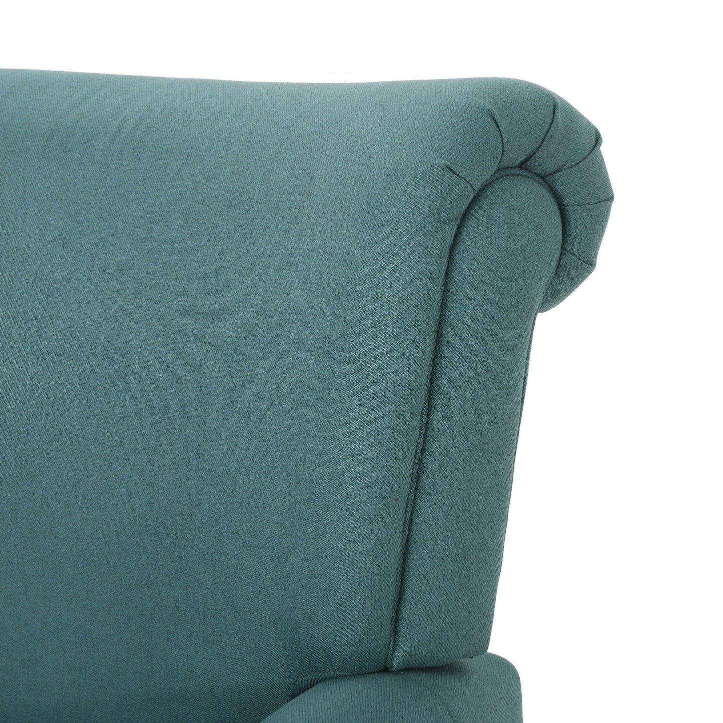 Fauteuil inclinable standard manuel Roomfitters, fauteuil de salon confortable pour salon et chambre, bleu sarcelle