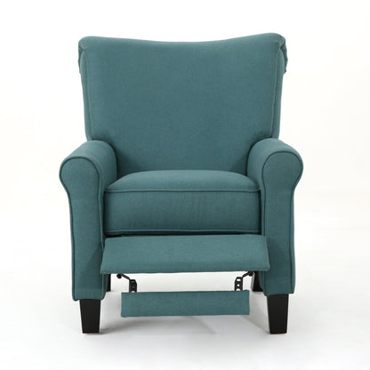 Fauteuil inclinable standard manuel Roomfitters, fauteuil de salon confortable pour salon et chambre, bleu sarcelle