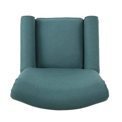 Fauteuil inclinable standard manuel Roomfitters, fauteuil de salon confortable pour salon et chambre, bleu sarcelle