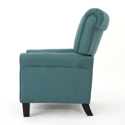 Fauteuil inclinable standard manuel Roomfitters, fauteuil de salon confortable pour salon et chambre, bleu sarcelle