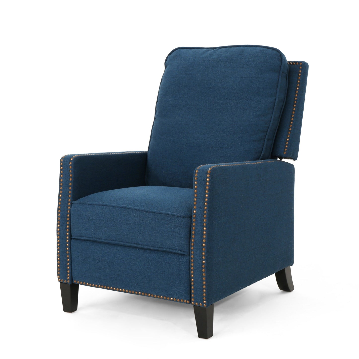 Fauteuil inclinable standard Roomfitters, fauteuil inclinable compact pour salon et chambre, bleu marine