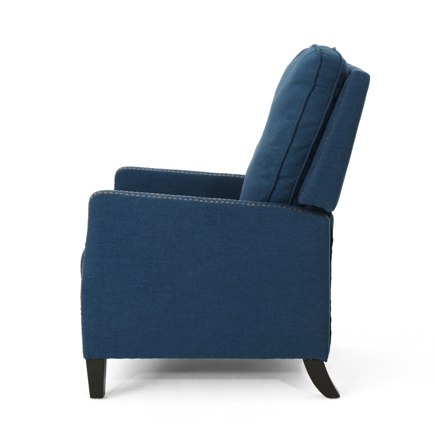 Fauteuil inclinable standard Roomfitters, fauteuil inclinable compact pour salon et chambre, bleu marine