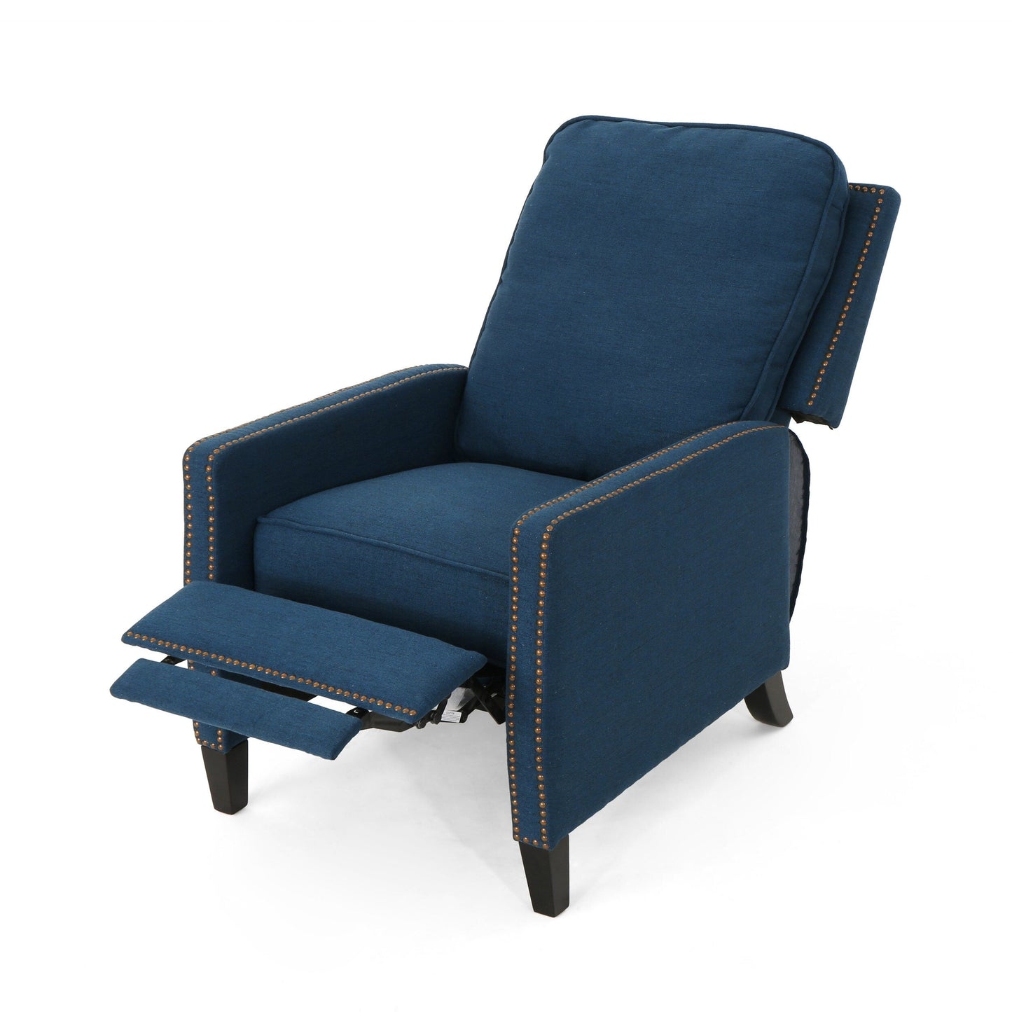 Fauteuil inclinable standard Roomfitters, fauteuil inclinable compact pour salon et chambre, bleu marine