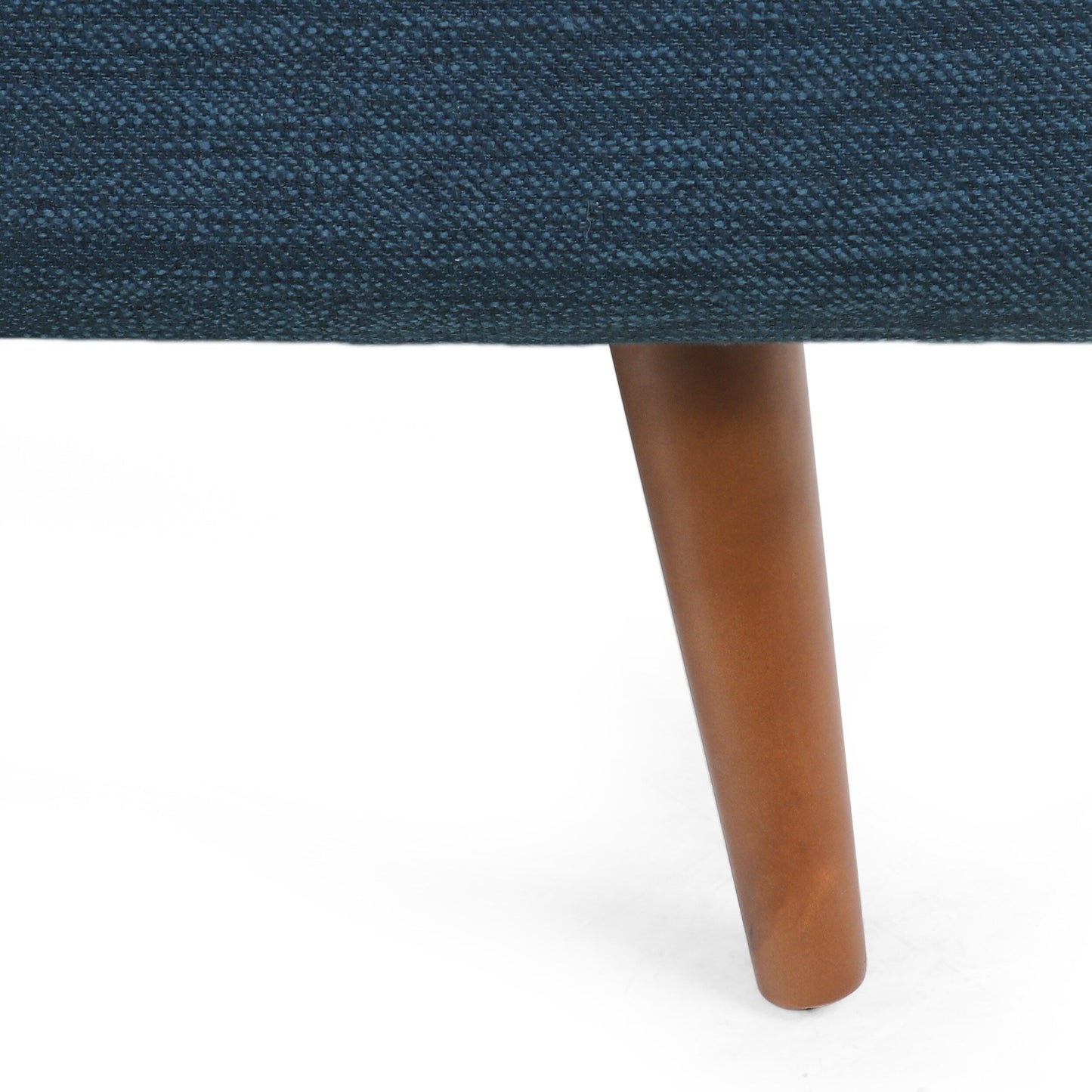 Canapé 3 places moderne Roomfitters avec coussins rembourrés élégants et pieds en bois fuselés pour le salon