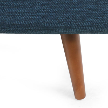 Canapé 3 places moderne Roomfitters avec coussins rembourrés élégants et pieds en bois fuselés pour le salon