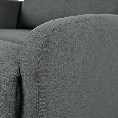 Fauteuil inclinable manuel moderne Roomfitters pour home cinéma, inclinable et réglable pour salon, anthracite