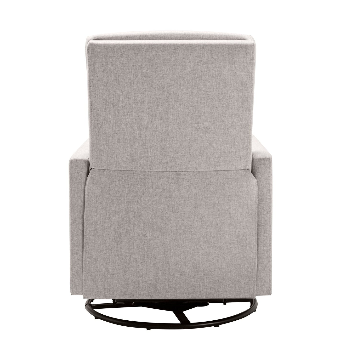 Fauteuil à bascule rembourré moderne pour chambre d'enfant Roomfitters, fauteuil inclinable pivotant et moelleux