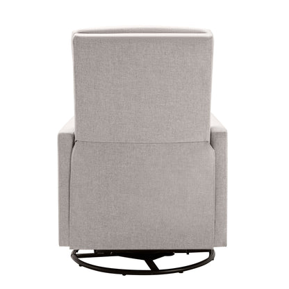 Fauteuil à bascule rembourré moderne pour chambre d'enfant Roomfitters, fauteuil inclinable pivotant et moelleux