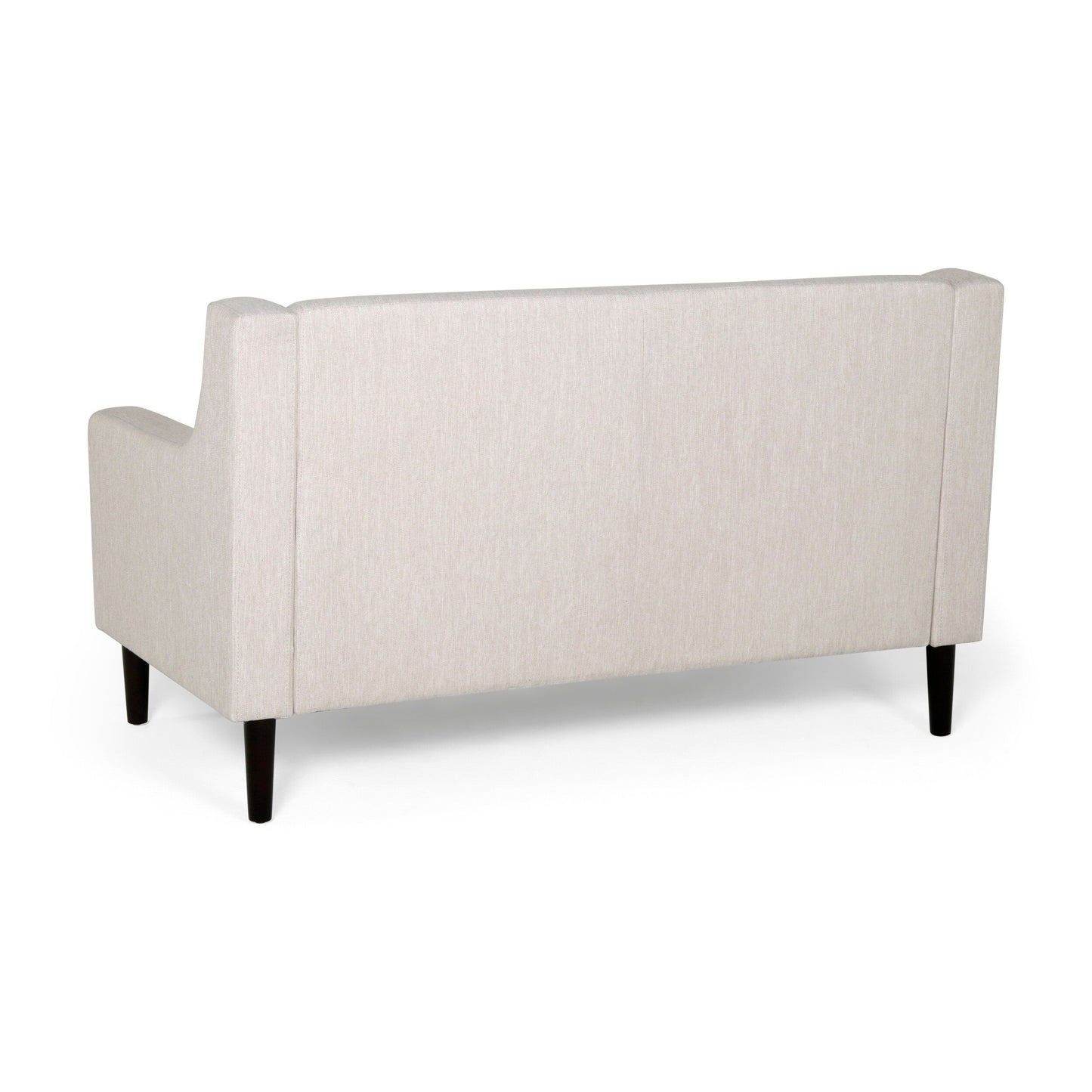 Canapé rembourré moderne Roomfitters, canapé capitonné avec accoudoirs incurvés et coussins confortables