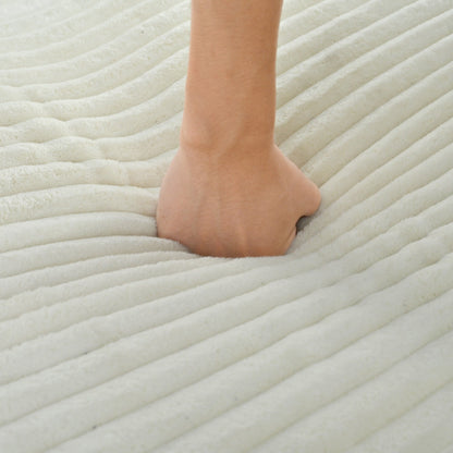 Canapé-lit sectionnel surdimensionné Roomfitters, avec méridienne, canapé-lit en velours côtelé, ports USB et porte-gobelets