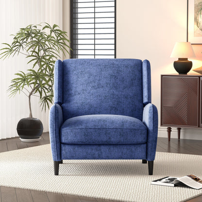 Fauteuil inclinable extra-large en tissu texturé Roomfitters, confortable pour le salon