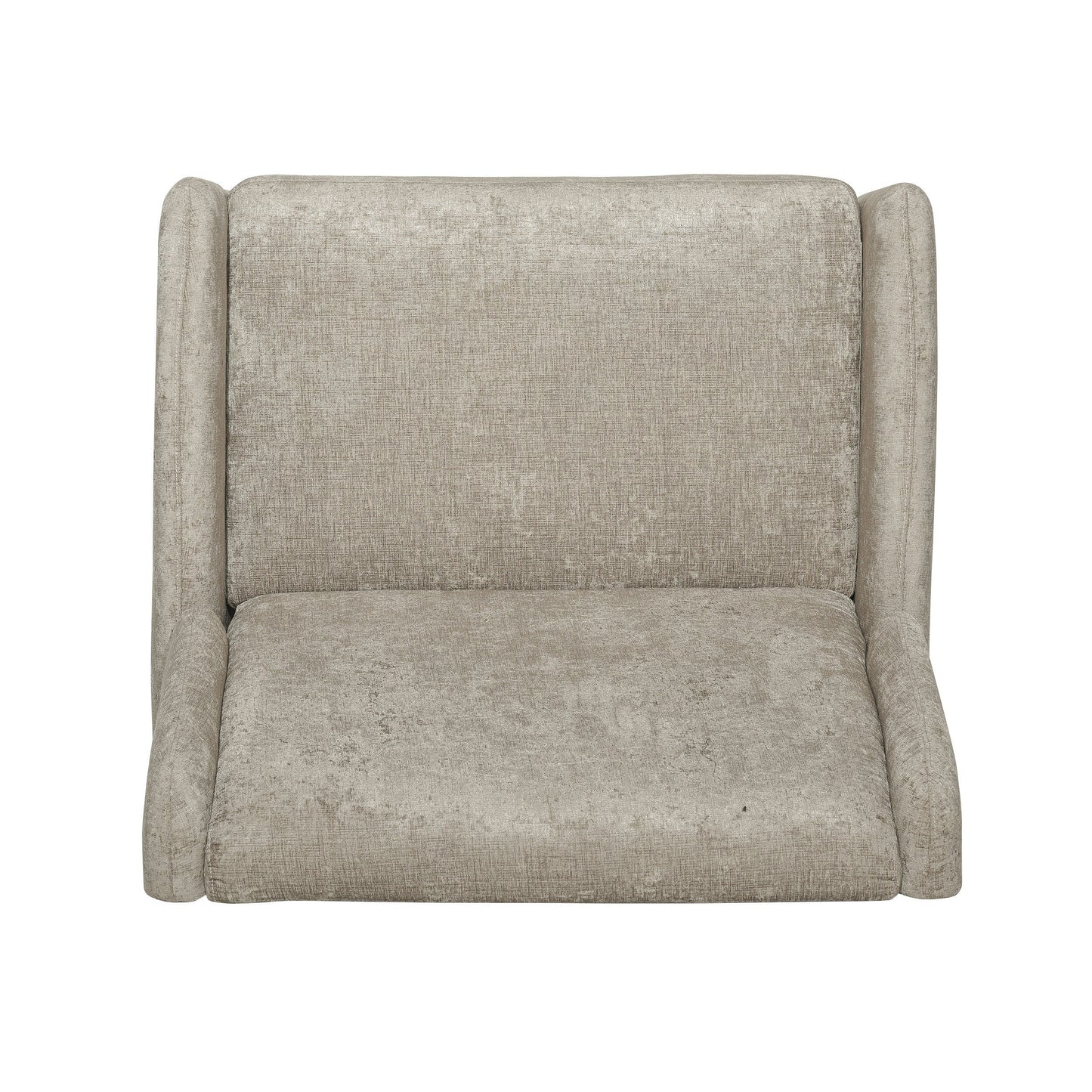 Fauteuil inclinable extra-large en tissu texturé Roomfitters, confortable pour le salon