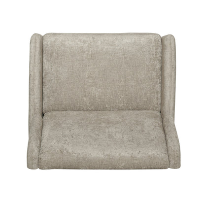 Fauteuil inclinable extra-large en tissu texturé Roomfitters, confortable pour le salon