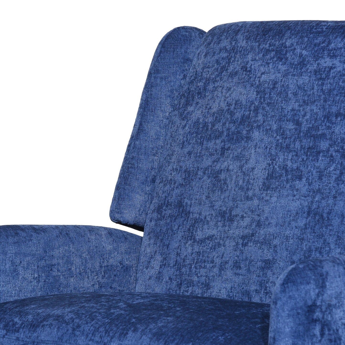 Fauteuil inclinable extra-large en tissu texturé Roomfitters, confortable pour le salon