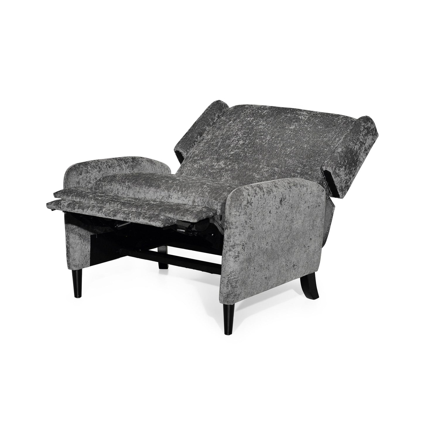 Fauteuil inclinable extra-large en tissu texturé Roomfitters, confortable pour le salon