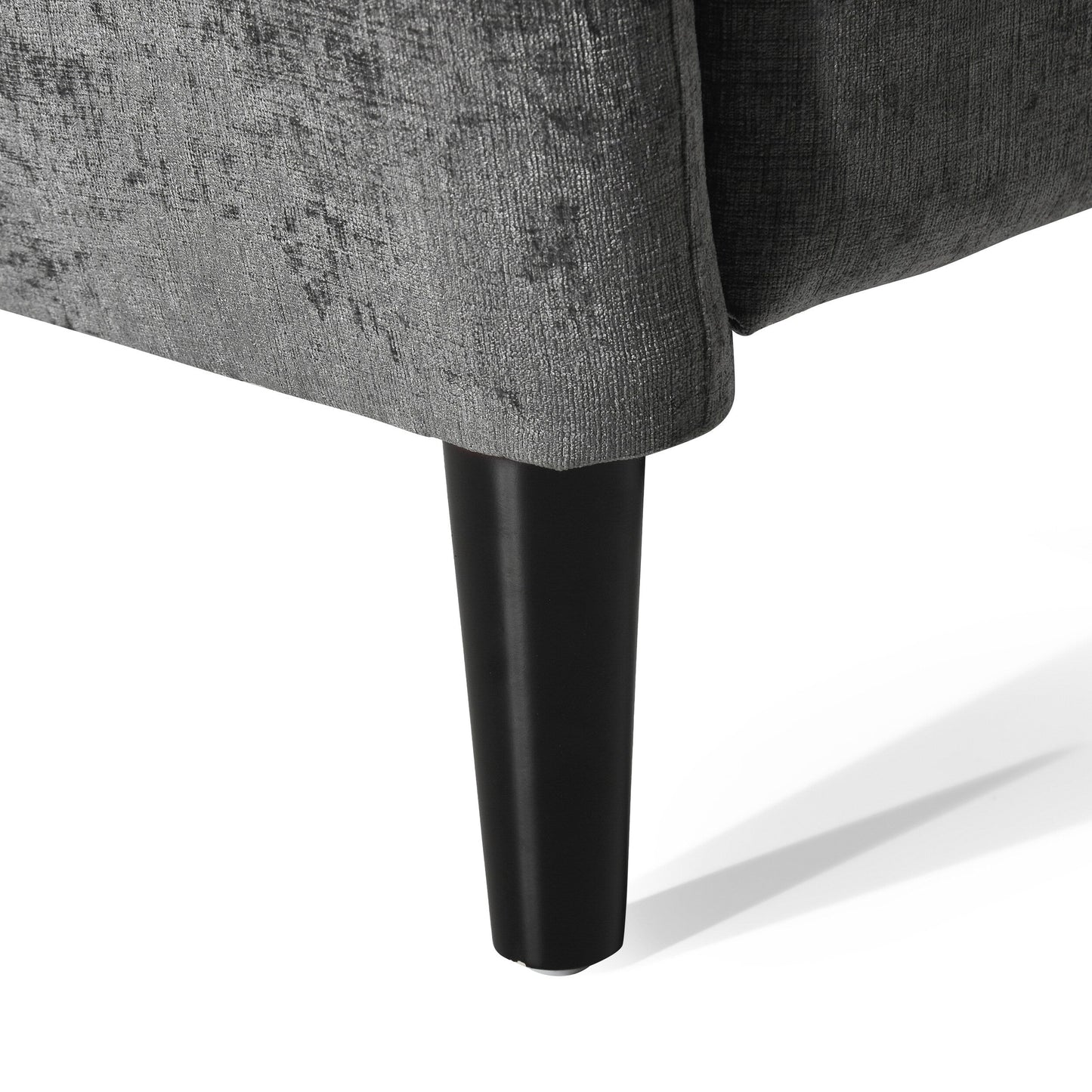 Fauteuil inclinable extra-large en tissu texturé Roomfitters, confortable pour le salon