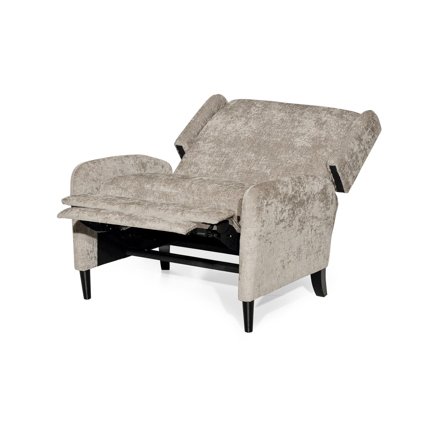 Fauteuil inclinable extra-large en tissu texturé Roomfitters, confortable pour le salon