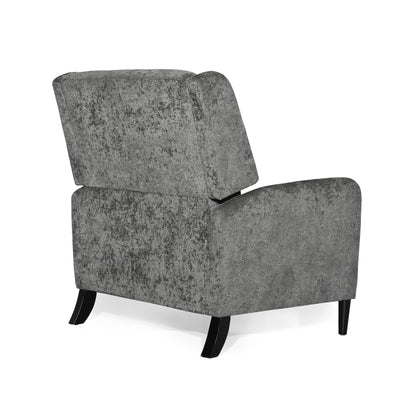 Fauteuil inclinable extra-large en tissu texturé Roomfitters, confortable pour le salon