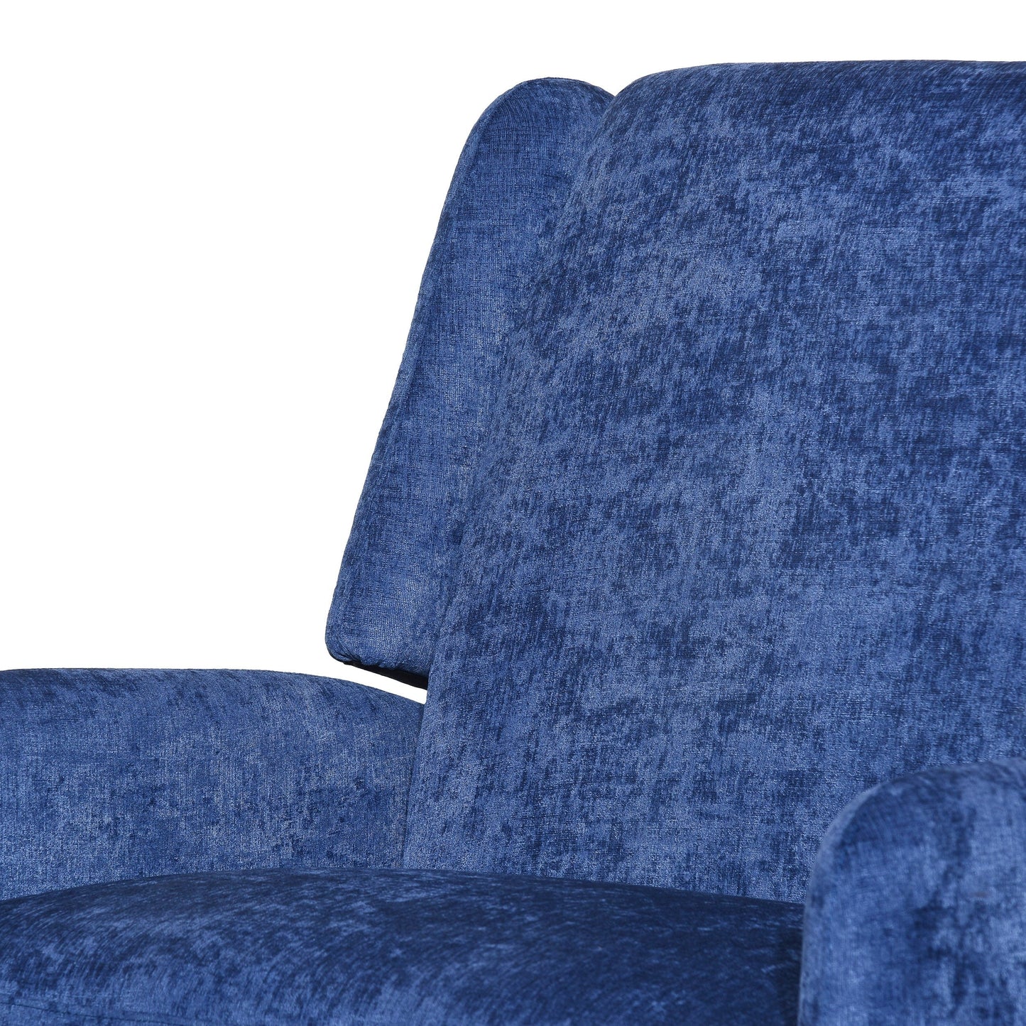 Fauteuil inclinable extra-large en tissu texturé Roomfitters, confortable pour le salon