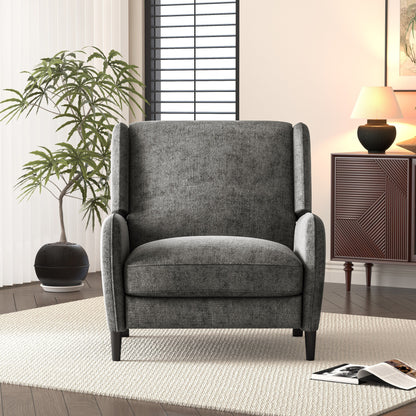 Fauteuil inclinable extra-large en tissu texturé Roomfitters, confortable pour le salon