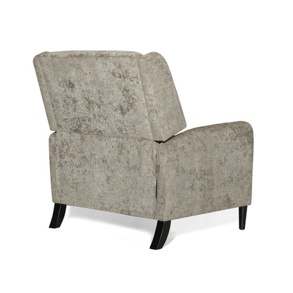 Fauteuil inclinable extra-large en tissu texturé Roomfitters, confortable pour le salon