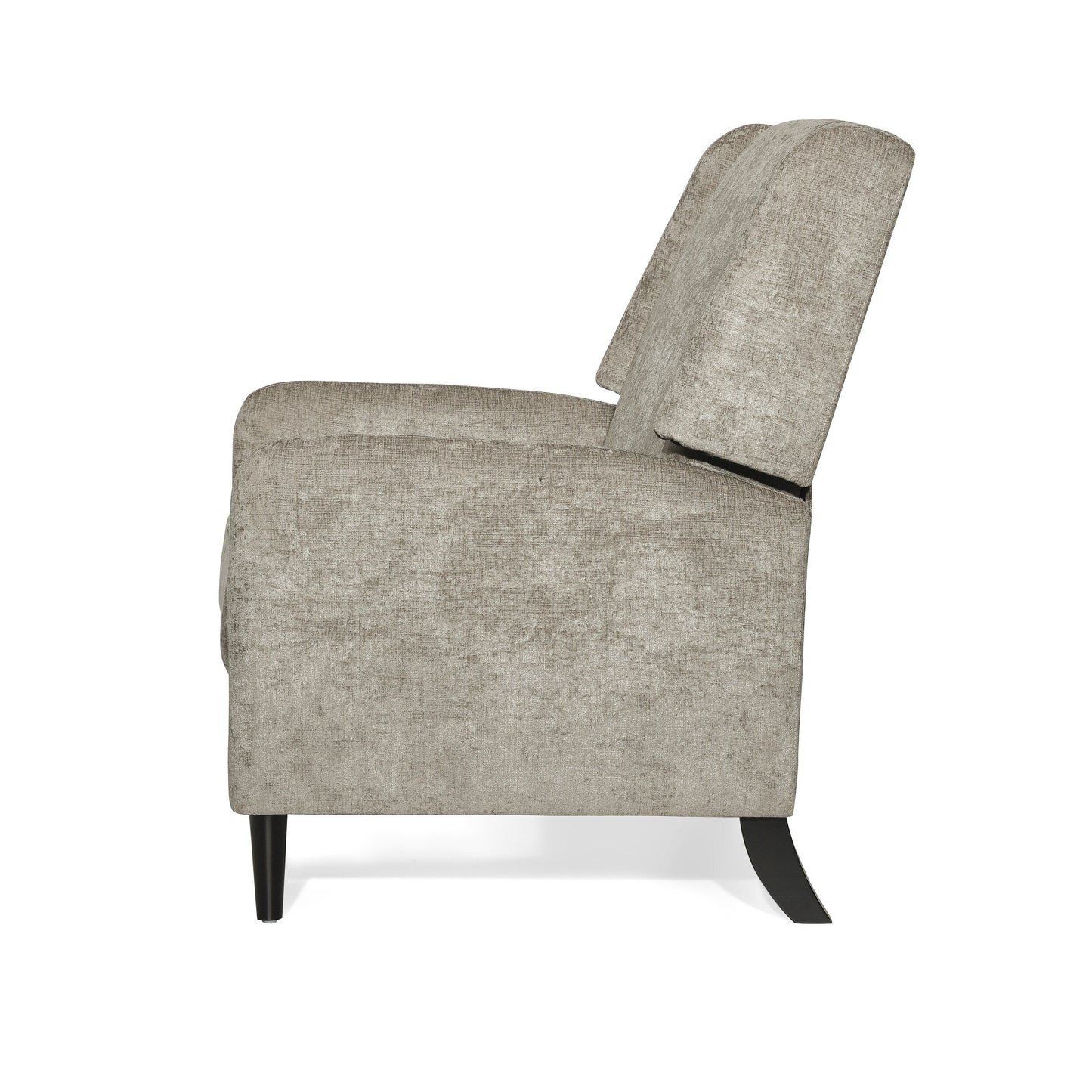Fauteuil inclinable extra-large en tissu texturé Roomfitters, confortable pour le salon
