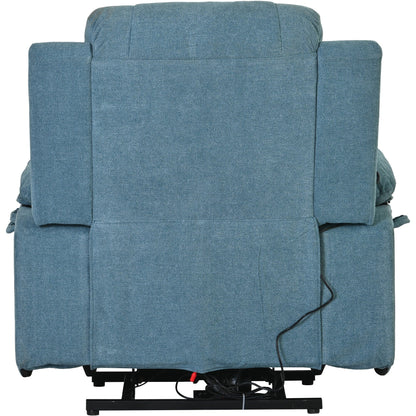 Fauteuil inclinable massant et releveur électrique Roomfitters avec chaleur apaisante, modes de massage réglables et options d'inclinaison infinies