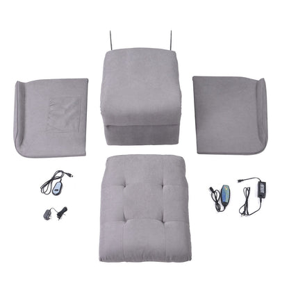Fauteuil inclinable électrique Roomfitters avec massage réglable et mécanisme de levage en douceur