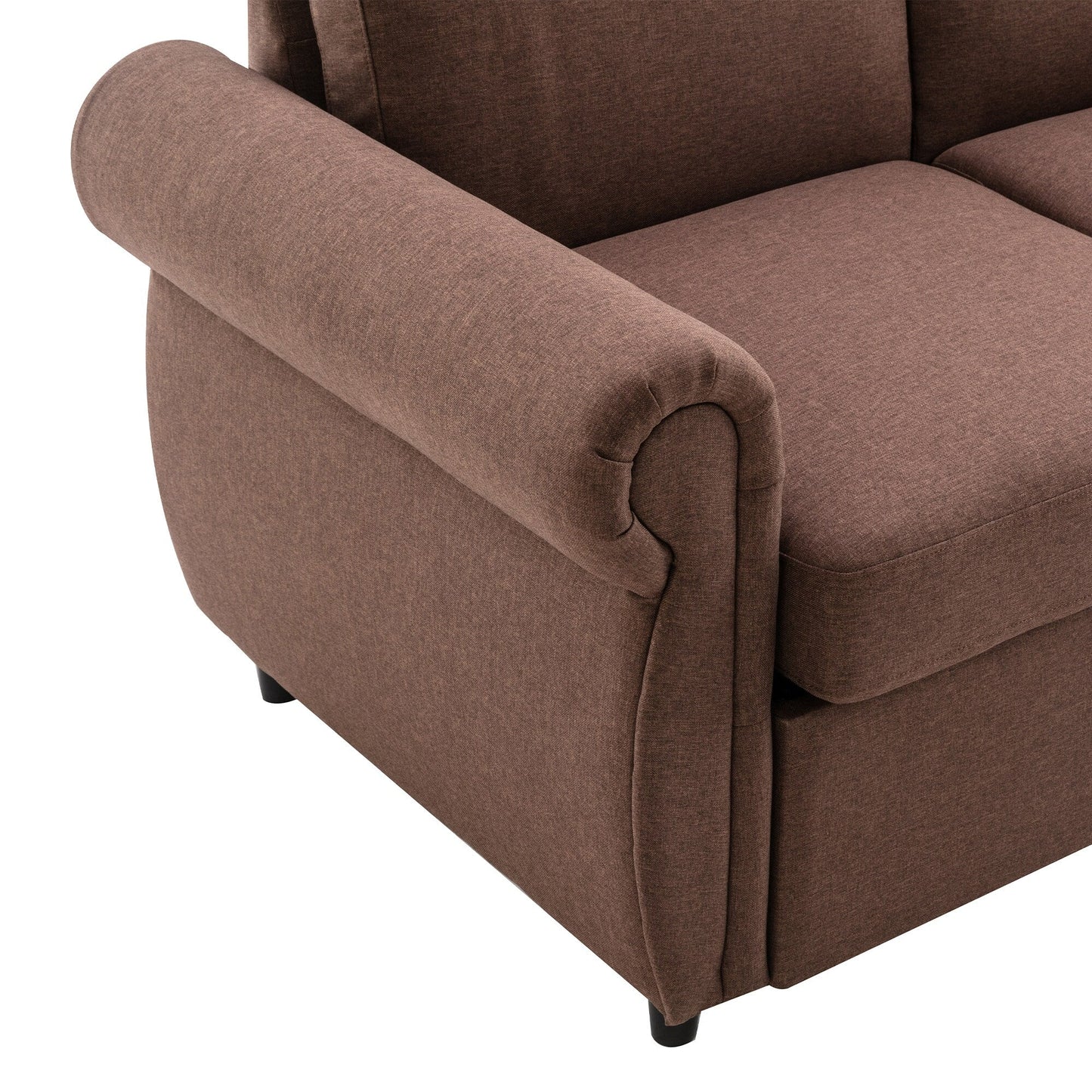 Canapé-lit gigogne Roomfitters avec matelas à mémoire de forme pour lit simple, gain de place pour le salon