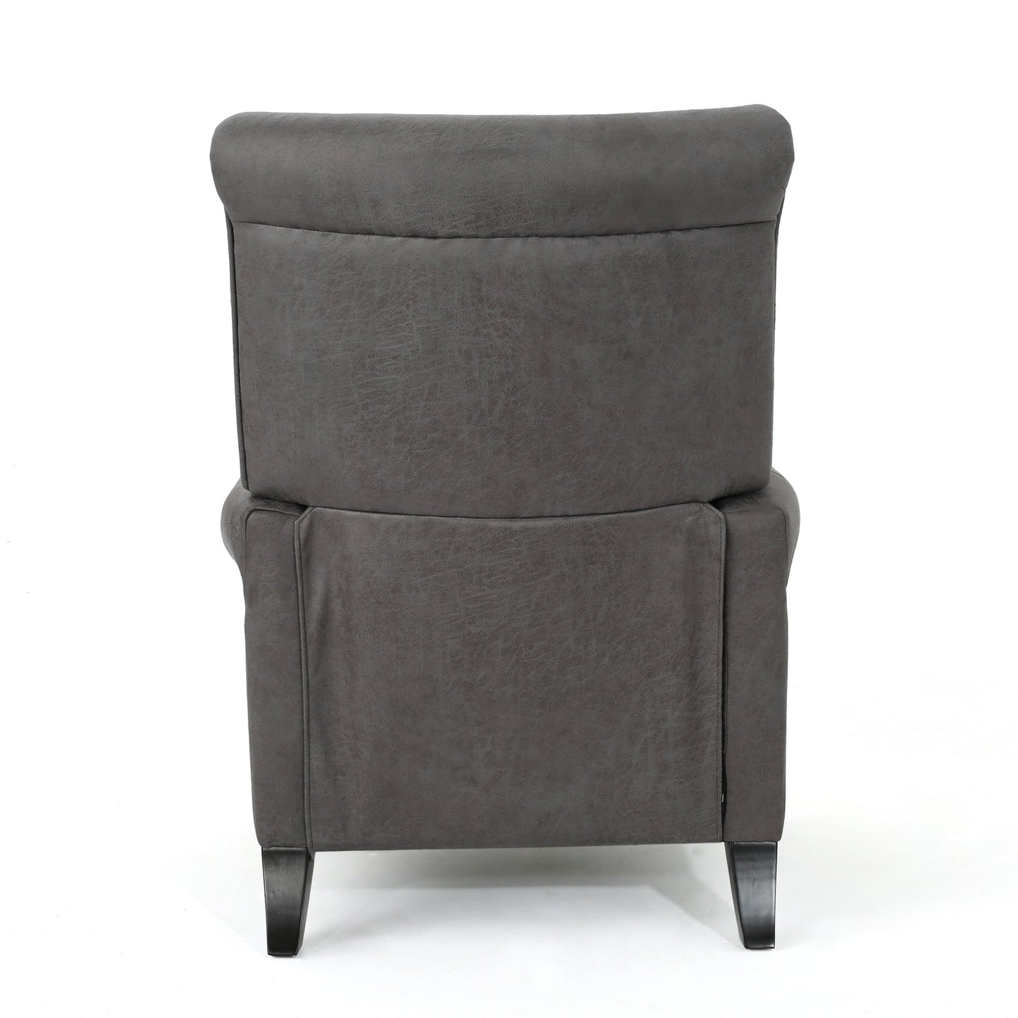 Fauteuil inclinable à dossier relevable Roomfitters avec accoudoirs roulés et siège rembourré pour salon ou bureau