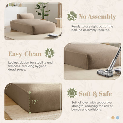 Canapé modulaire Roomfitters, assise en mousse, pour salon, sans assemblage.