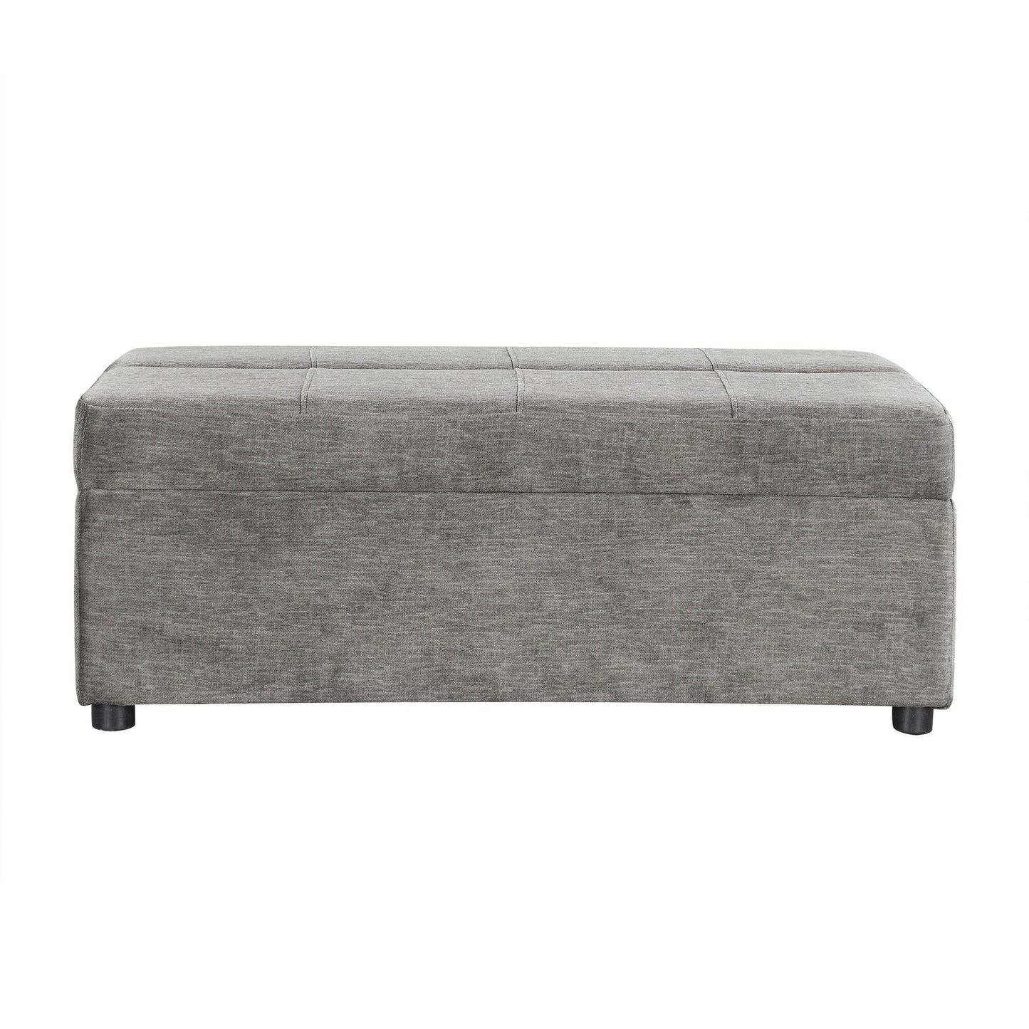 Lit d'appoint convertible en ottoman pliable pour deux personnes avec matelas