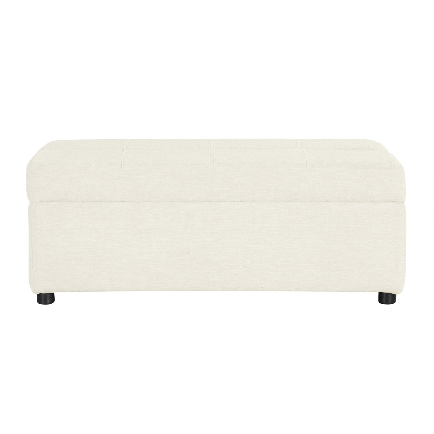 Lit d'appoint convertible en ottoman pliable pour deux personnes avec matelas