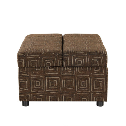 Lit d'appoint pliant double avec matelas, convertible et compact pour le salon.