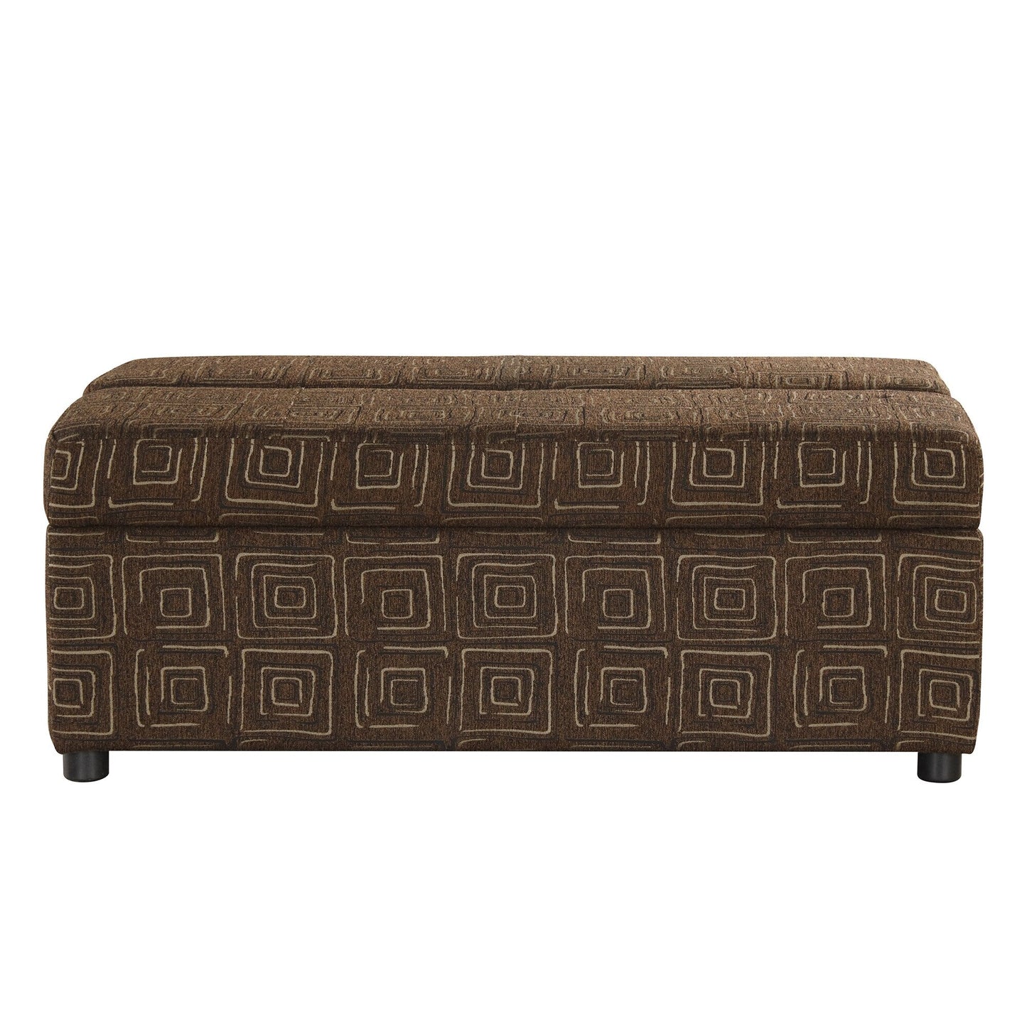 Lit d'appoint pliant double avec matelas, convertible et compact pour le salon.