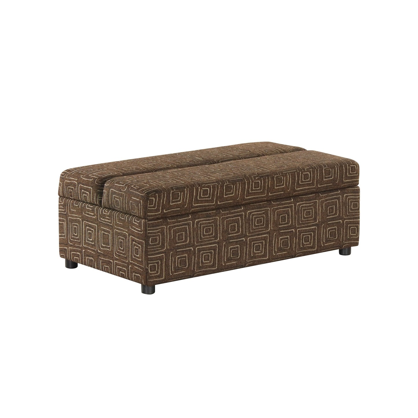 Lit d'appoint pliant double avec matelas, convertible et compact pour le salon.