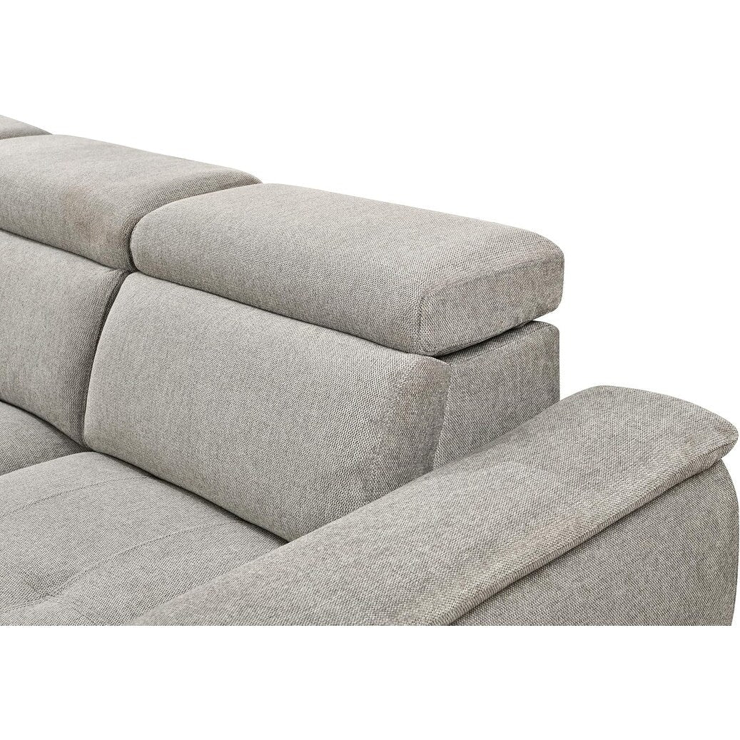 Canapé-lit en U Roomfitters, lit gigogne surdimensionné 2 en 1 de 121 pouces, canapé sectionnel avec double méridienne de rangement