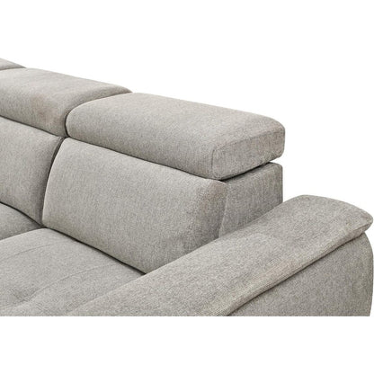 Canapé-lit en U Roomfitters, lit gigogne surdimensionné 2 en 1 de 121 pouces, canapé sectionnel avec double méridienne de rangement