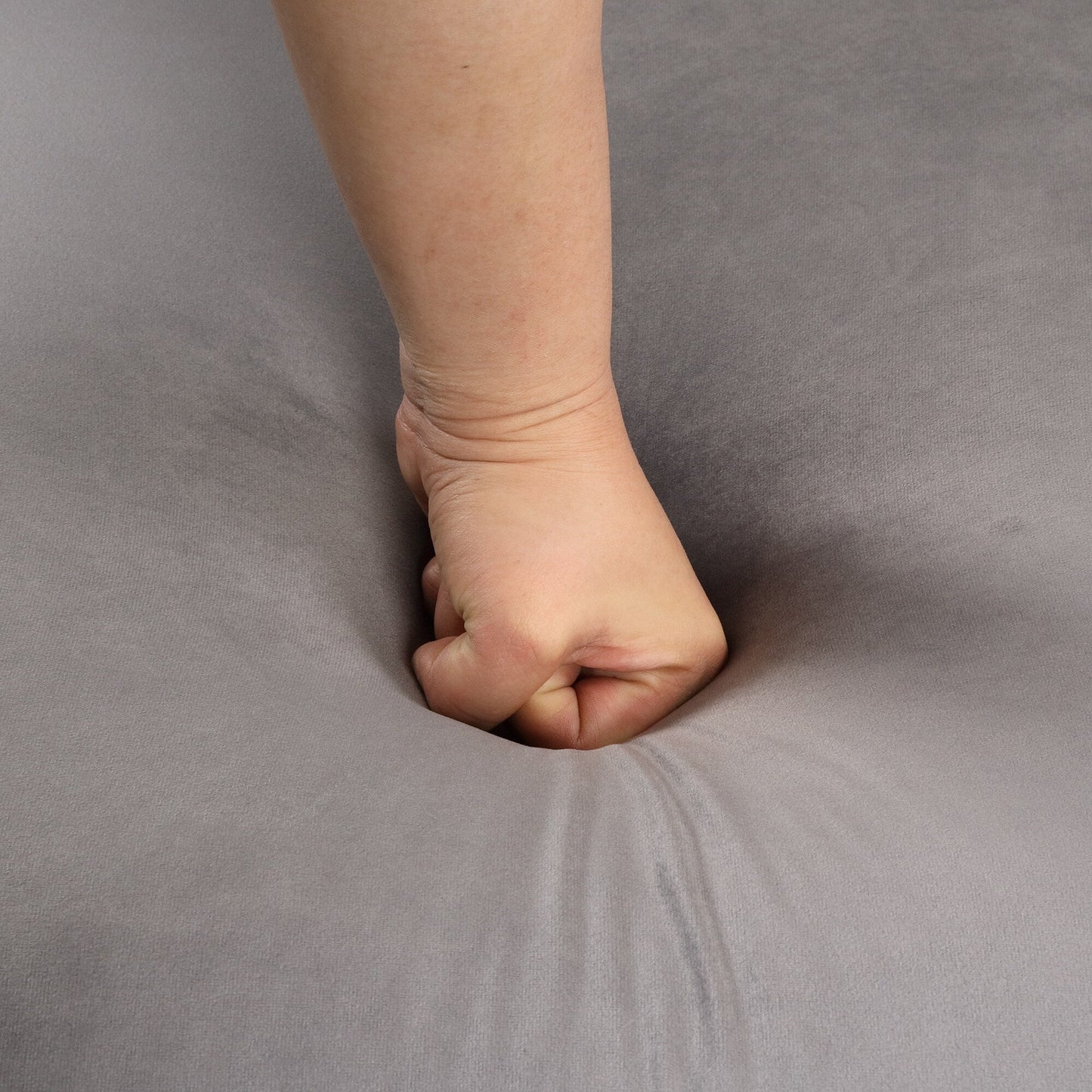 Canapé d'appoint rembourré en velours Roomfitters, fauteuil simple avec dossier capitonné à boutons pour salon et chambre