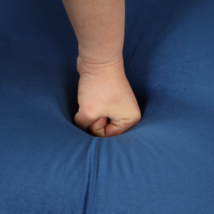 Canapé d'appoint rembourré en velours Roomfitters, fauteuil simple avec dossier capitonné à boutons pour salon et chambre