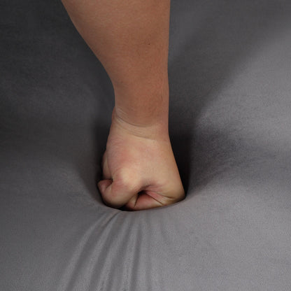 Canapé d'appoint rembourré en velours Roomfitters, fauteuil simple avec coussin d'assise amovible pour salon moderne et chambre à coucher