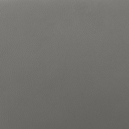 Fauteuil inclinable électrique Rosalyn Zero Gravity en cuir argenté et gris avec appui-tête électrique