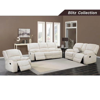 Fauteuil inclinable manuel transitionnel Blitz de Roundhill Furniture