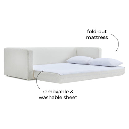 Canapé-lit Ryan Boucle