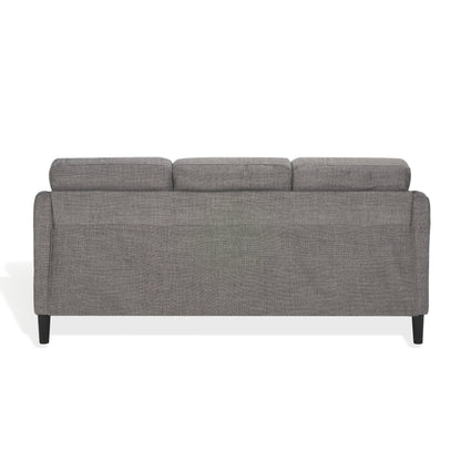 Canapé 3 places moderne SAFAVIEH Couture Edalynn - 77 L x 32 P x 34 H