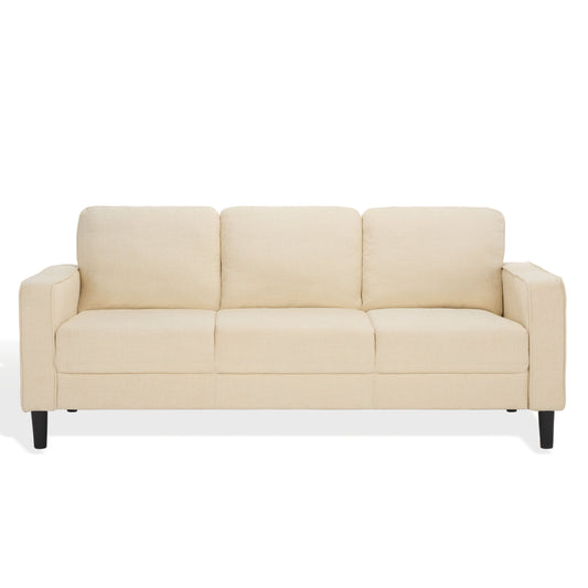 Canapé 3 places moderne SAFAVIEH Couture Felicianya - 77 L x 31 P x 34 H