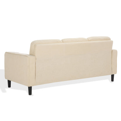 Canapé 3 places moderne SAFAVIEH Couture Felicianya - 77 L x 31 P x 34 H