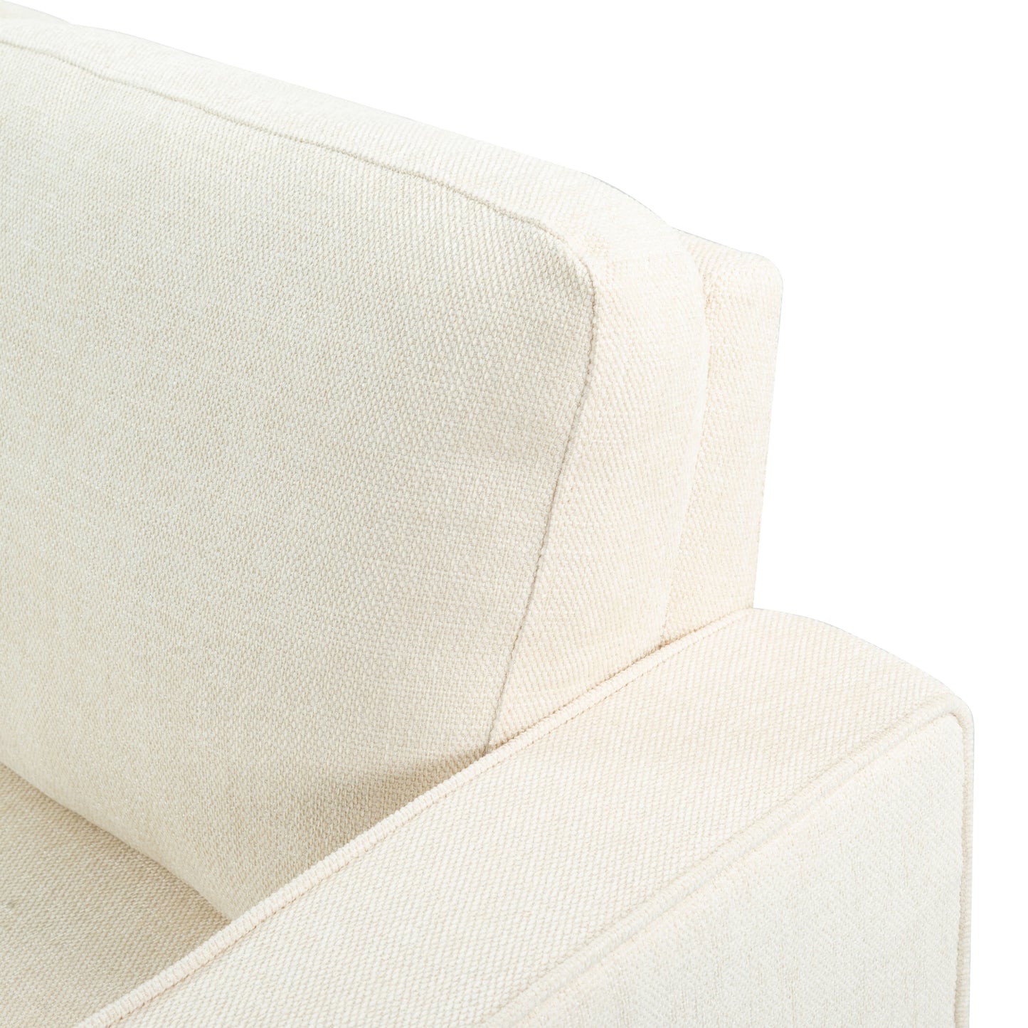 Canapé 3 places moderne SAFAVIEH Couture Felicianya - 77 L x 31 P x 34 H