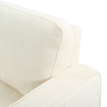 Canapé 3 places moderne SAFAVIEH Couture Felicianya - 77 L x 31 P x 34 H