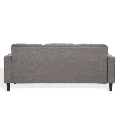 Canapé 3 places moderne SAFAVIEH Couture Felicianya - 77 L x 31 P x 34 H